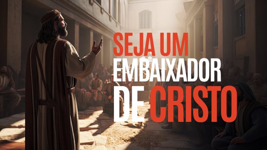 Seja um embaixador Discípulo Apostolo Palavra de Deus Anunciar o Evangelho